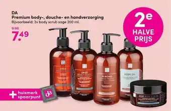 DA DA Premium Body-, Douche- En Handverzorging aanbieding