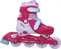 Bol.com Street Rider Inlineskates verstelbaar maat 27-30 roze aanbieding