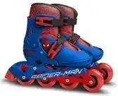 Bol.com Verstelbare Spider-Man inline skates - Rood/blauw - Maat 30-33 aanbieding