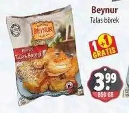 Sahan Supermarkten Beynur Talas Börek aanbieding