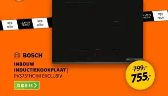 Expert Bosch PVS731HC1M EXCLUSIV aanbieding