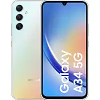Bol.com Samsung Galaxy A34 5G - 128GB - Awesome Silver aanbieding