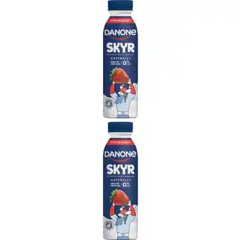 Albert Heijn Danone Skyr Drink Aardbei 2-pack aanbieding