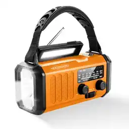 ANWB Noodradio Solar 10.000mAh Oranje aanbieding