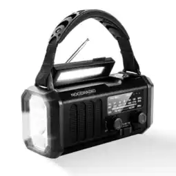 ANWB Noodradio Solar 10.000mAh Zwart aanbieding