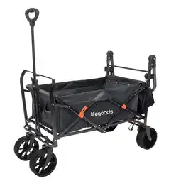 ANWB Lifegoods Bolderkar Tot 120KG 90L Gray aanbieding
