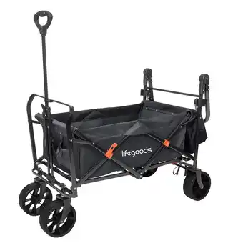 ANWB Lifegoods Bolderkar Tot 120KG 90L Gray aanbieding