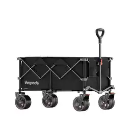 ANWB Lifegoods Bolderkar 100KG 200L Zwart aanbieding