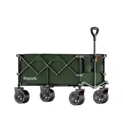 ANWB Lifegoods Bolderkar 100KG 200L Groen aanbieding
