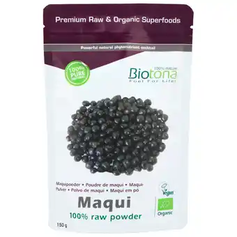 Holland & Barrett Biotona Maqui Raw Poeder - 150g aanbieding