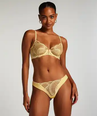 Hunkemoller Hunkemöller Brazilian Sali Geel aanbieding