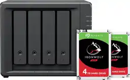 Coolblue Synology DS423+ + Seagate Ironwolf 8TB (2x4TB) aanbieding