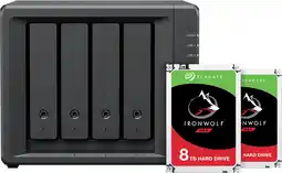 Coolblue Synology DS423+ + Seagate Ironwolf 16TB (2x8TB) aanbieding