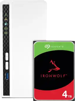 Coolblue QNAP TS-233 + Seagate Ironwolf 4TB aanbieding