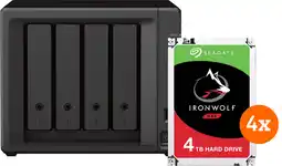 Coolblue Synology DS923+ + Seagate Ironwolf 16TB (4x4TB) aanbieding