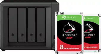 Coolblue Synology DS923+ + Seagate Ironwolf 16TB (2x8TB) aanbieding