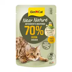 Zooplus 16x85g GimCat Dichtbij de Natuur kip natvoer voor katten aanbieding