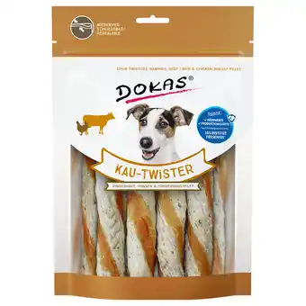 Zooplus 200g Kauw-Twister Runderhuid, pens & kippenborst Dokas Hondensnacks aanbieding
