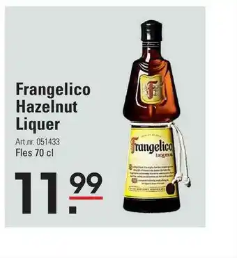 Sligro Frangelico Hazelnut Liquer aanbieding