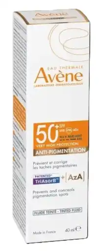 De Online Drogist Eau Thermale Avène SPF50 Anti-Pigmentation Zonnebrandcrème 40ML aanbieding