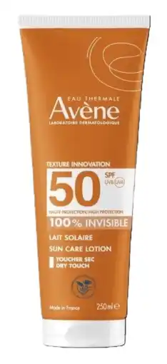 De Online Drogist Eau Thermale Avène SPF50 100% Invisible Zonnemelk 250ML aanbieding
