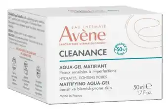 De Online Drogist Eau Thermale Avène Cleanance Mattifying Aqua-Gel 50ML aanbieding