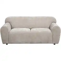 Leen Bakker Bank Bibi 2-zits - stof Glory - beige - Leen Bakker aanbieding
