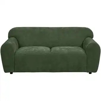 Leen Bakker Bank Bibi 2-zits - stof Glory - groen - Leen Bakker aanbieding