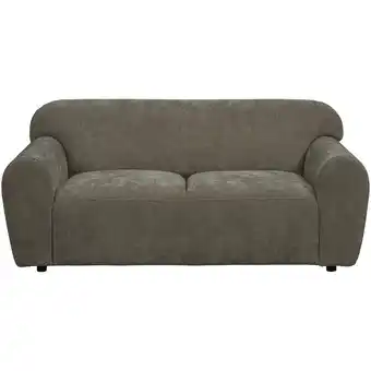 Leen Bakker Bank Bibi 2-zits - stof Glory - mokka - Leen Bakker aanbieding