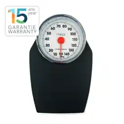 MediaMarkt Haepi Mechanische Weegschaal Hi-leo Zwart En Wit aanbieding