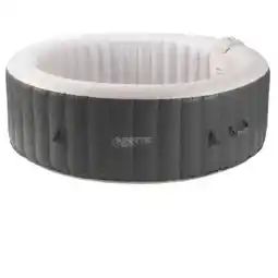 Pets Place Infinite Opblaasbare Xtra Spa Rond 4 Persoons - Easy Set Baden - 800 l Antraciet Wit aanbieding
