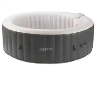 Pets Place Infinite Opblaasbare Xtra Spa Rond 4 Persoons - Easy Set Baden - 800 l Antraciet Wit aanbieding