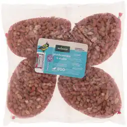 Welkoop Welkoop Pindanetje - Tuinvogelvoer - 4x200 gram - 800 gram aanbieding