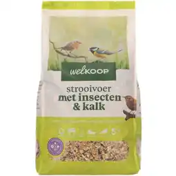Welkoop Welkoop - Strooivoer - Tuinvogelvoer - Insecten - Kalk - 5 kg aanbieding