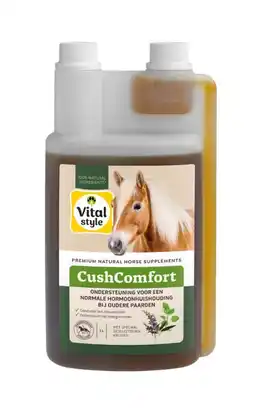 Welkoop VITALstyle CushComfort Hormoonbalans - Supplement Paard - 1 L aanbieding