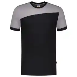 Welkoop Tricorp Bicolor 102006 - T-shirt - Zwart /Grijs aanbieding