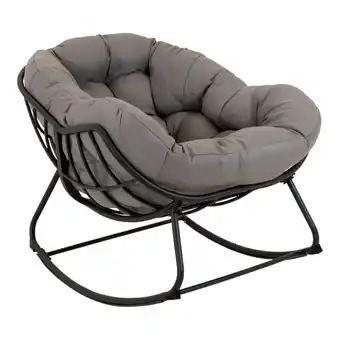 Welkoop Lesli Living Cozy - Schommelstoelen - Grijs aanbieding