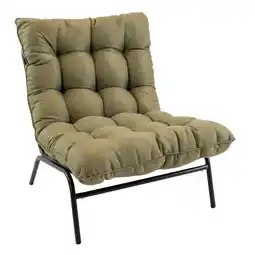 Welkoop Lesli Living Zenzi - Relaxstoel - Groen aanbieding