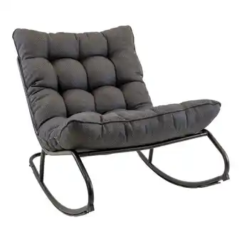 Welkoop Lesli Living Zenzi - Schommelstoel - Grijs aanbieding