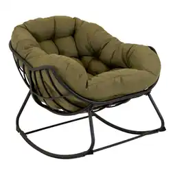 Welkoop Lesli Living Cozy - Schommelstoelen - Groen aanbieding