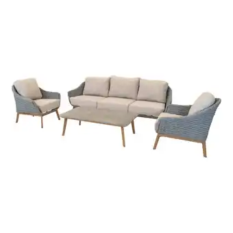 Welkoop Lesli Living Ibiza - Loungeset - Grijs aanbieding