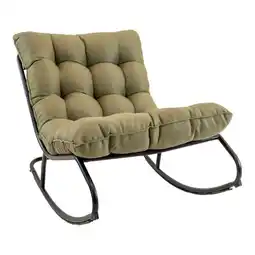 Welkoop Lesli Living Zenzi - Schommelstoel - Groen aanbieding