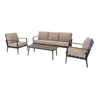 Welkoop Lesli Living Feda - Loungeset - Grijs aanbieding