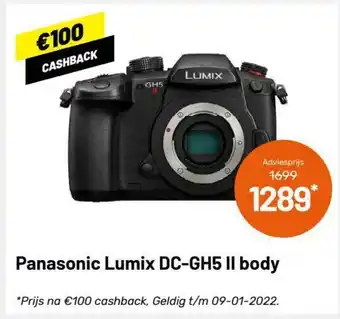 Kamera Express Panasonic LUMIX DC-GH5 II body aanbieding