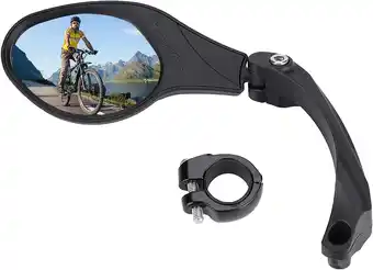 Amazon Yosoo Health Gear Fietsstuurspiegel, verstelbaar, 360 graden draaibaar, voor mountainbike, racefiets aanbieding