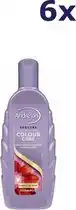 Bol.com Andrélon Special Colour Care Sulfaatvrij Shampoo - 6 x 300 ml – Voordeelverpakking aanbieding