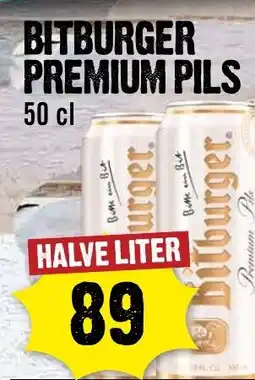Dirck 3 Bitburger Premium Pils aanbieding