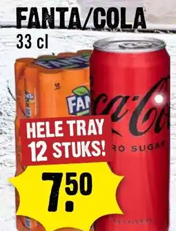 Dirck 3 Fanta/Cola aanbieding