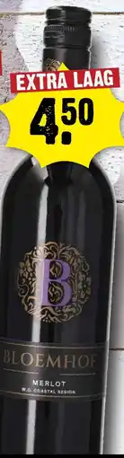 Dirck 3 Bloemhof Merlot aanbieding