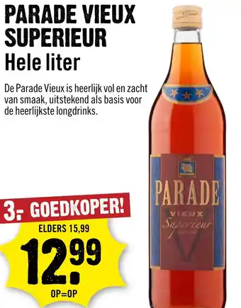 Dirck 3 Parade vieux superieur aanbieding